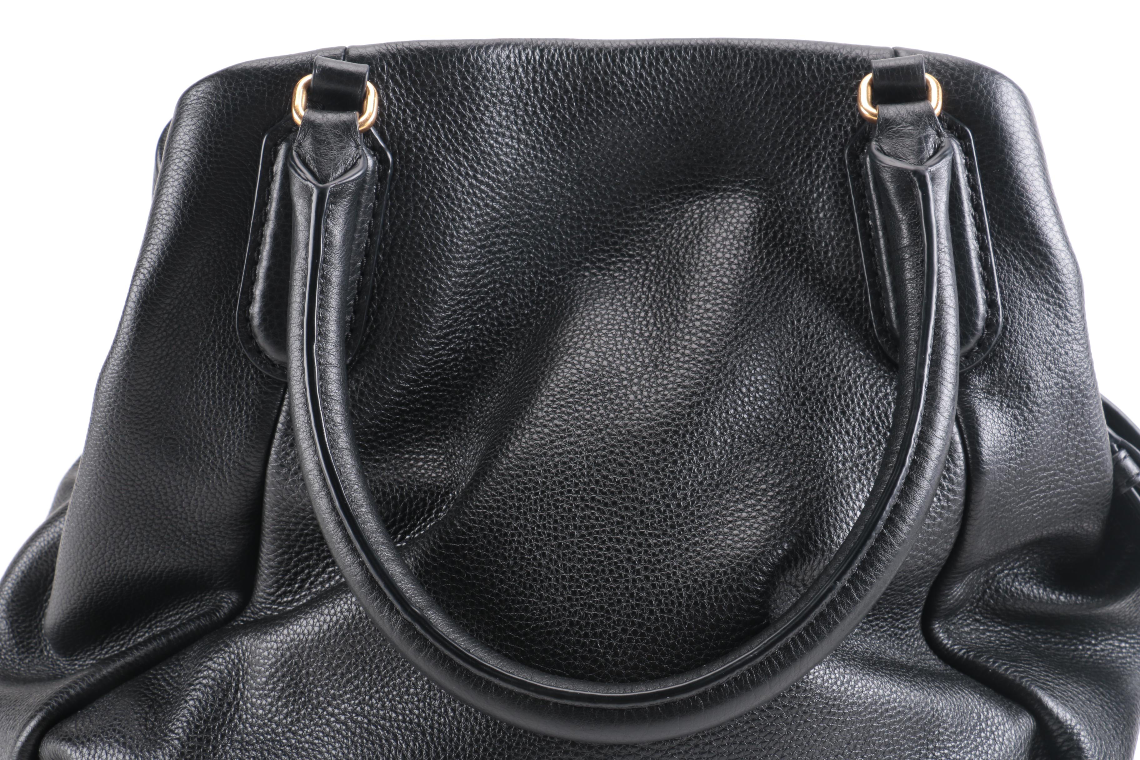 Marc by Marc Jacobs Black Leather Hobo