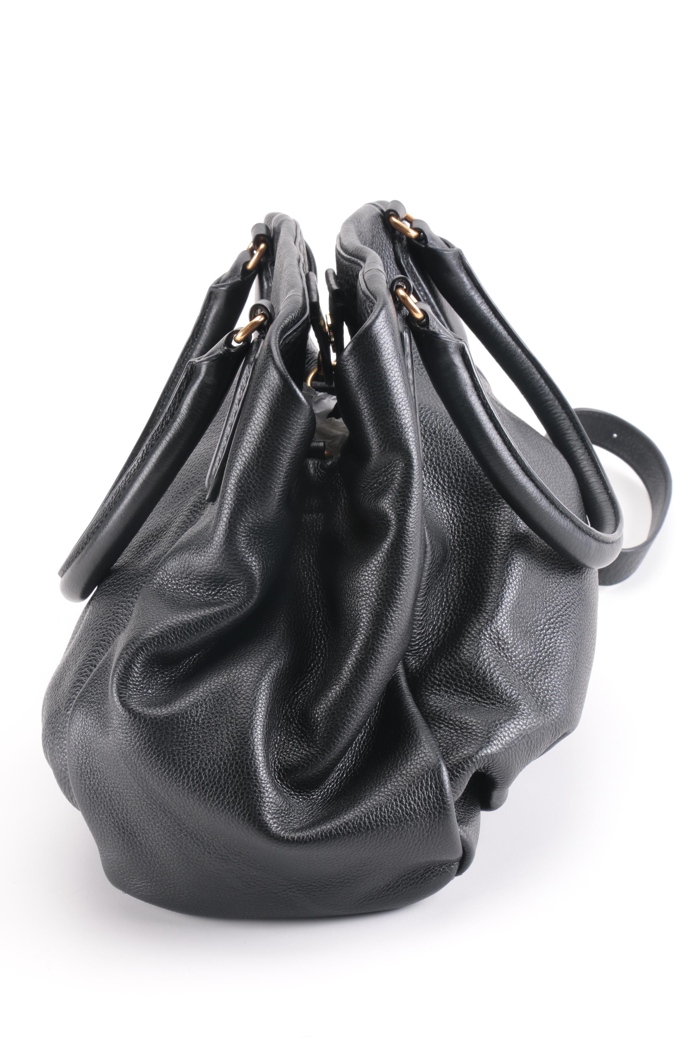 Marc by Marc Jacobs Black Leather Hobo