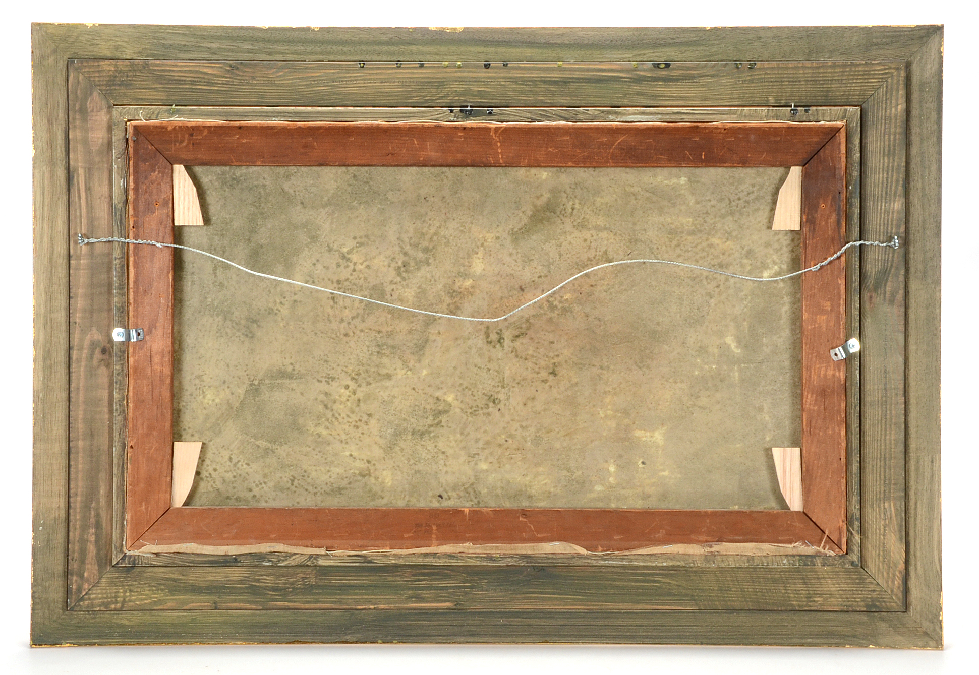 M.C. Patten Original 1843 Oil Painting on Canvas of Venice