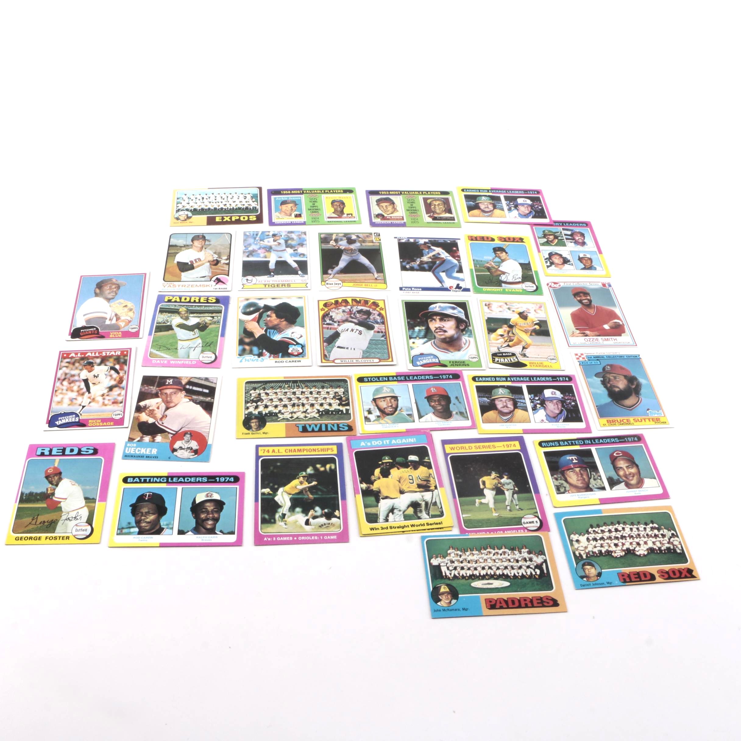 Collection of 1970s Baseball Cards