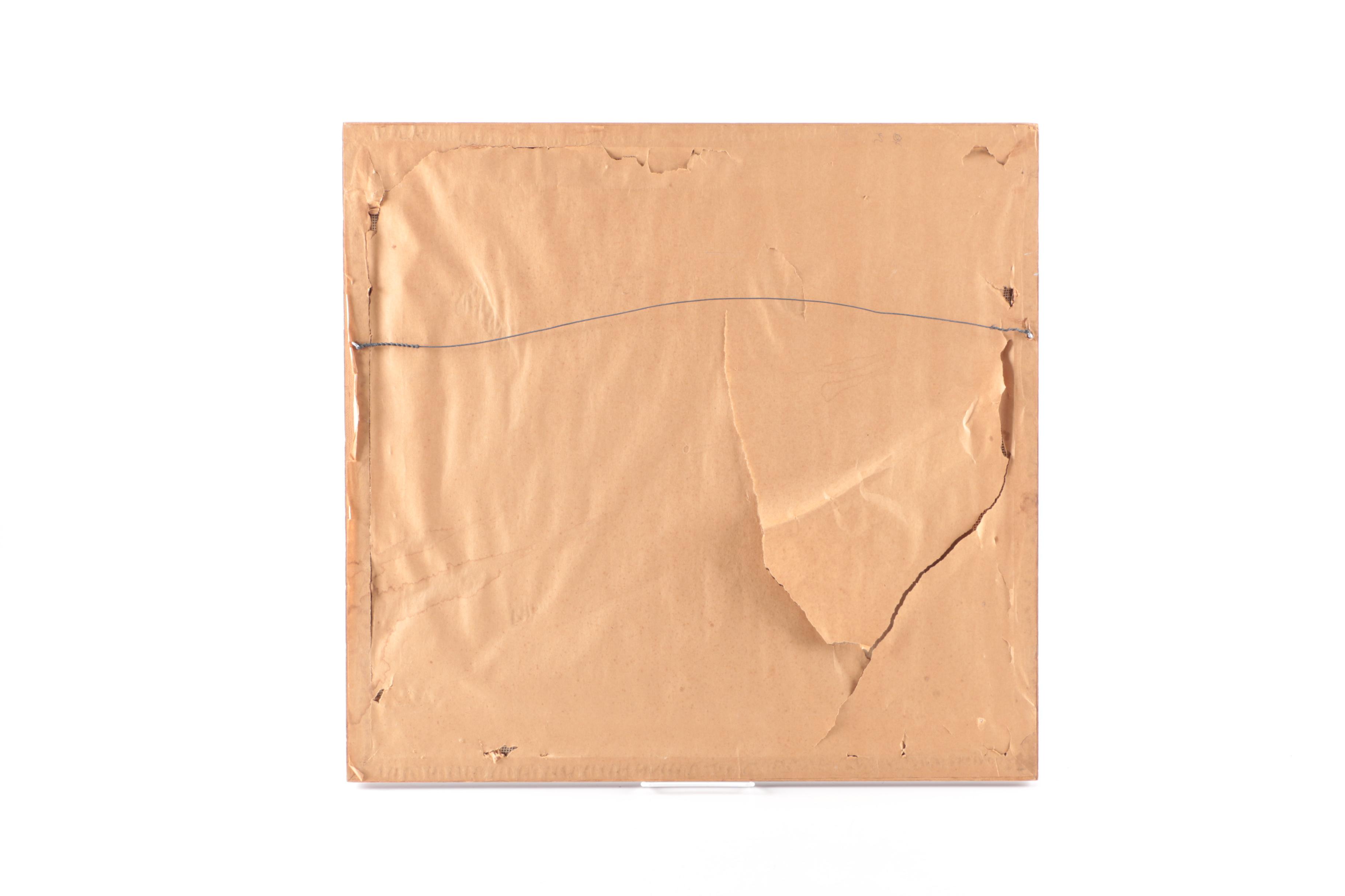 Needlepoint Landscape After Album Cover "Dead Gaze"