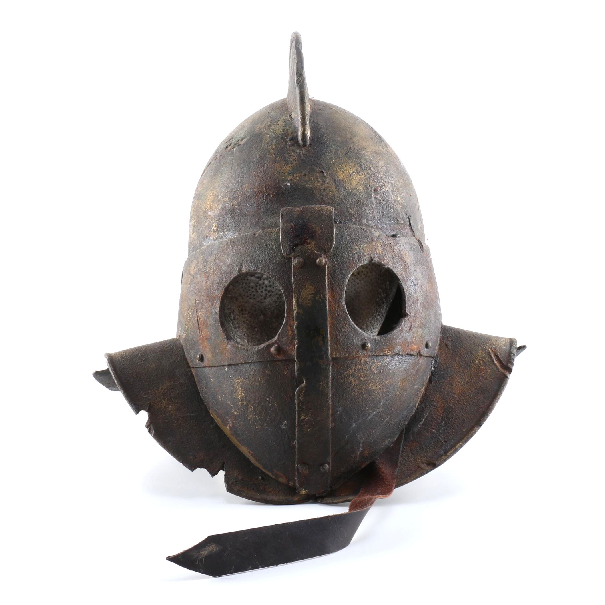 Screen-Worn Helmet from the Television Series "Spartacus"