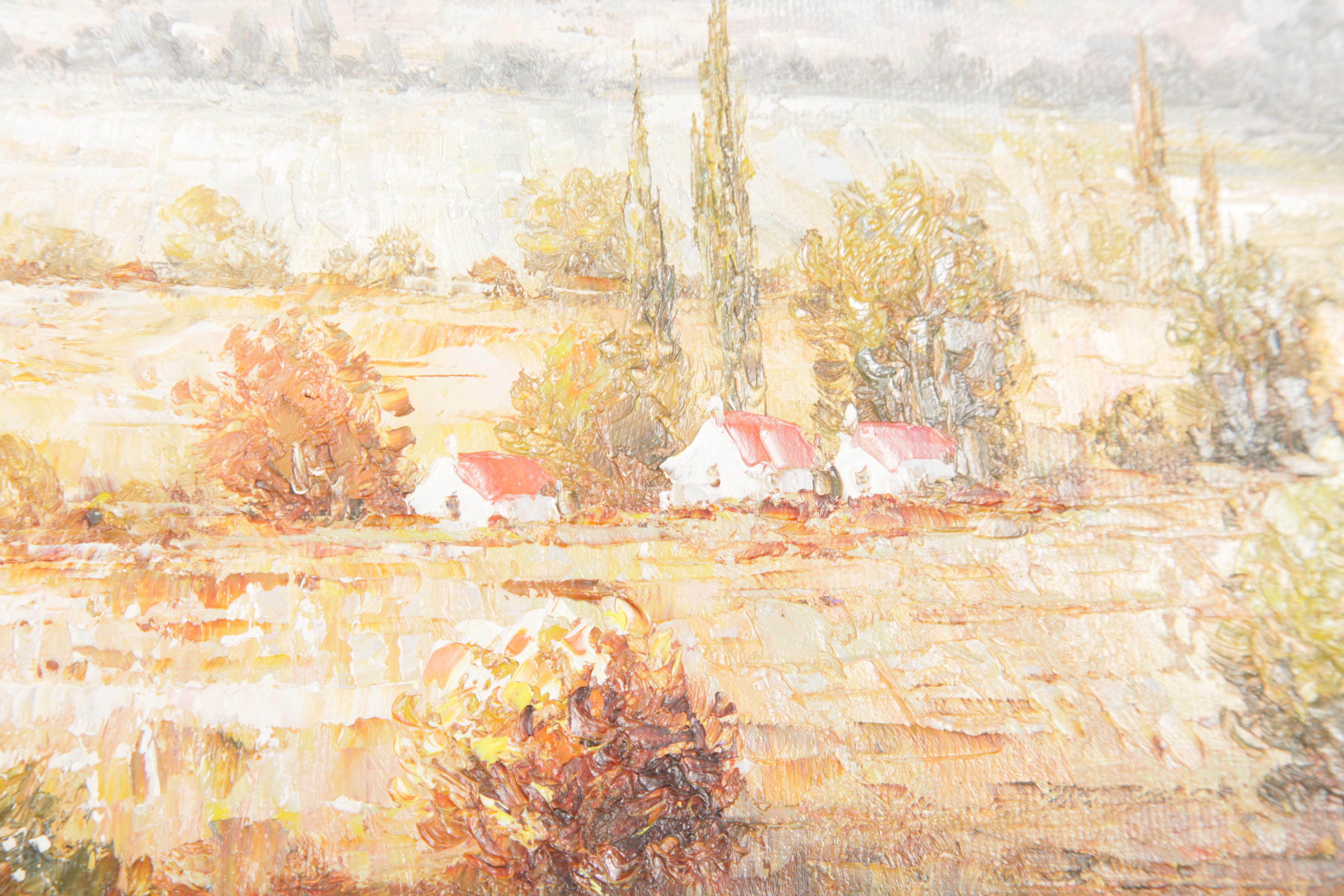 Morgan Oil Painting on Canvas "Poppies"