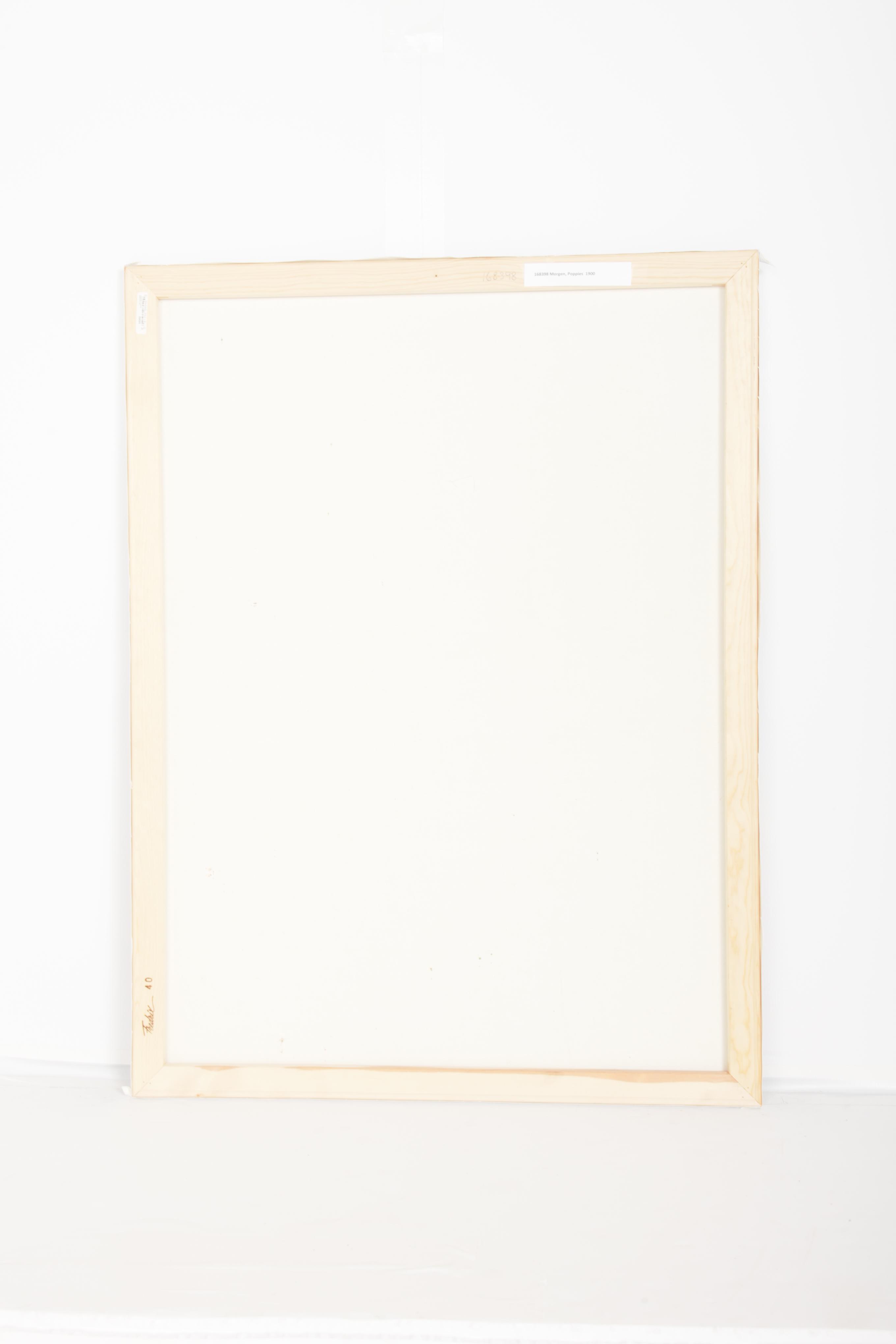 Morgan Oil Painting on Canvas "Poppies"