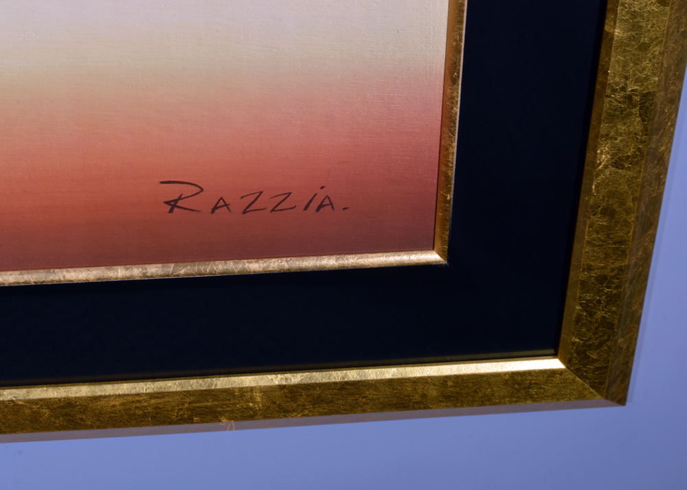 Oversized Signed Razzia "Cigars" Offset Lithograph