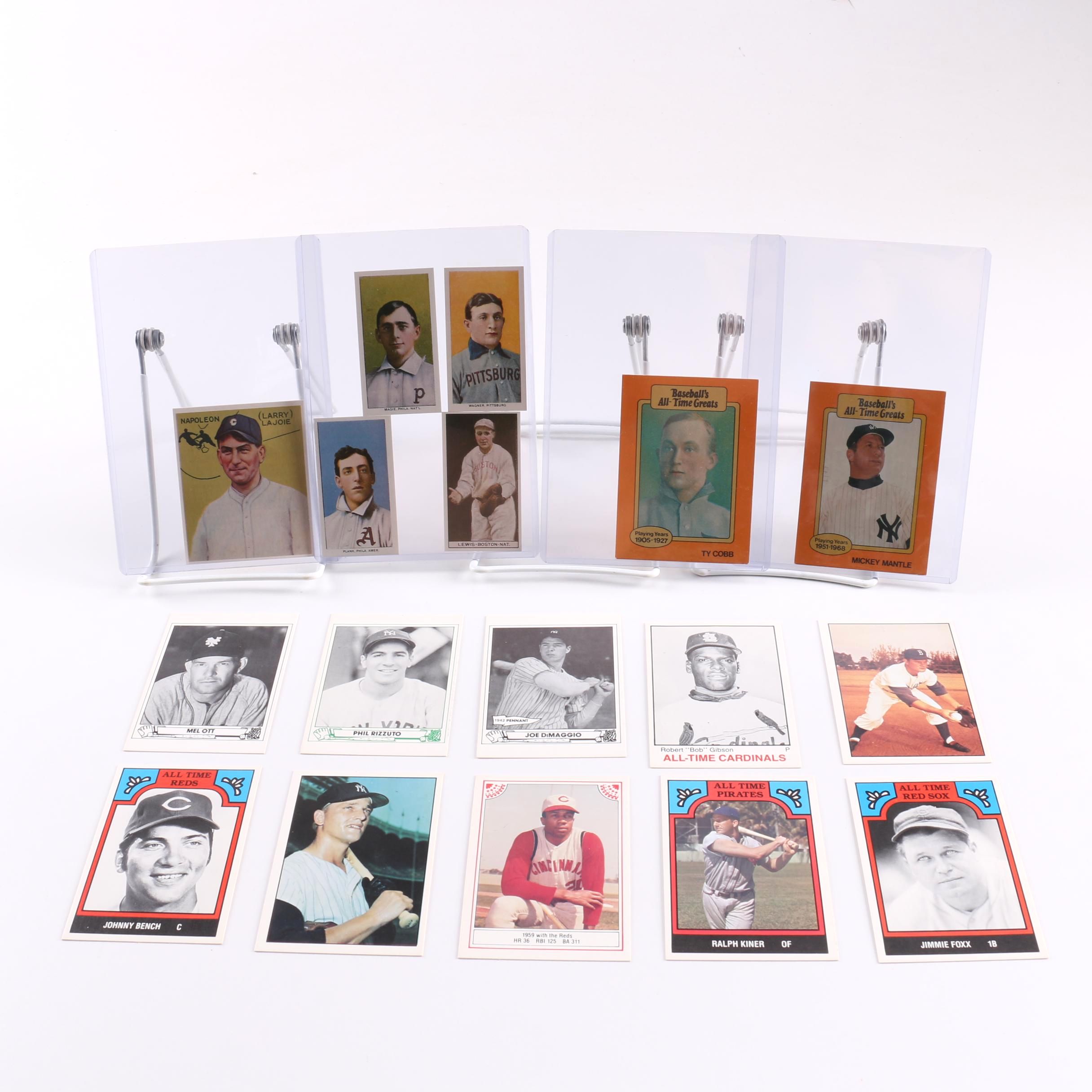 Collection of Re-Issued Vintage Baseball Cards