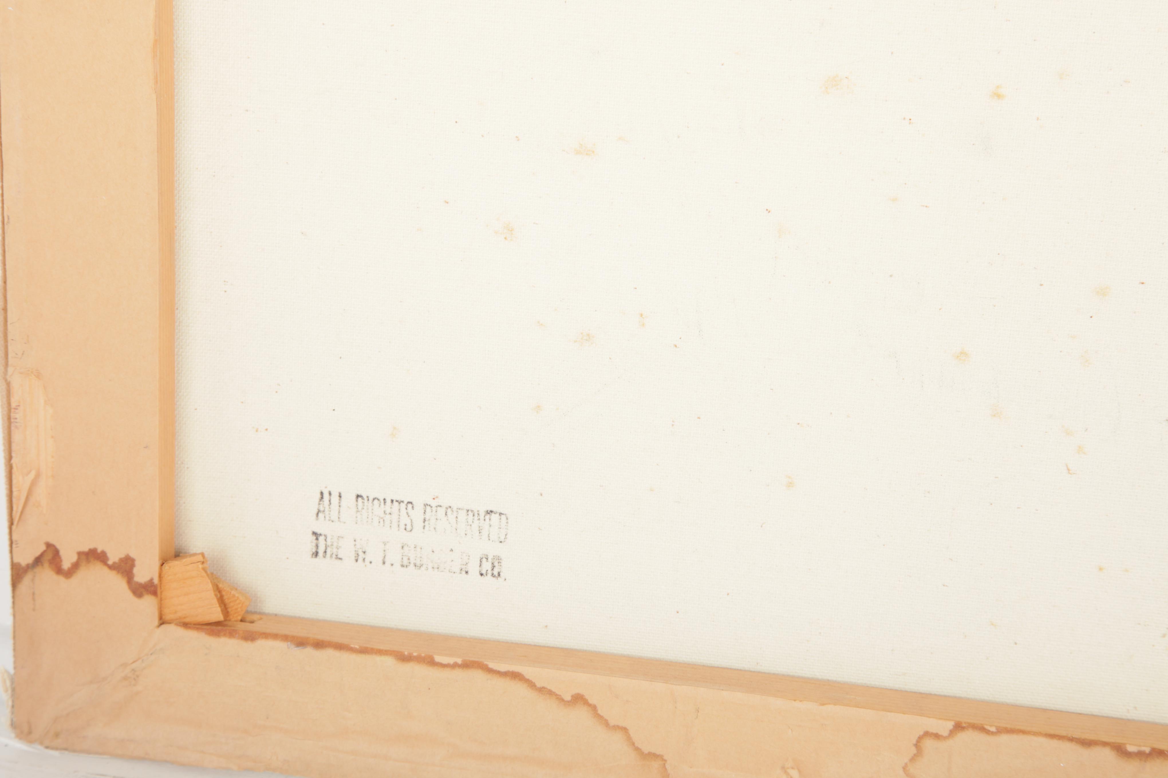 Nanci Closson Oil Painting on Canvas of Abstract Shapes