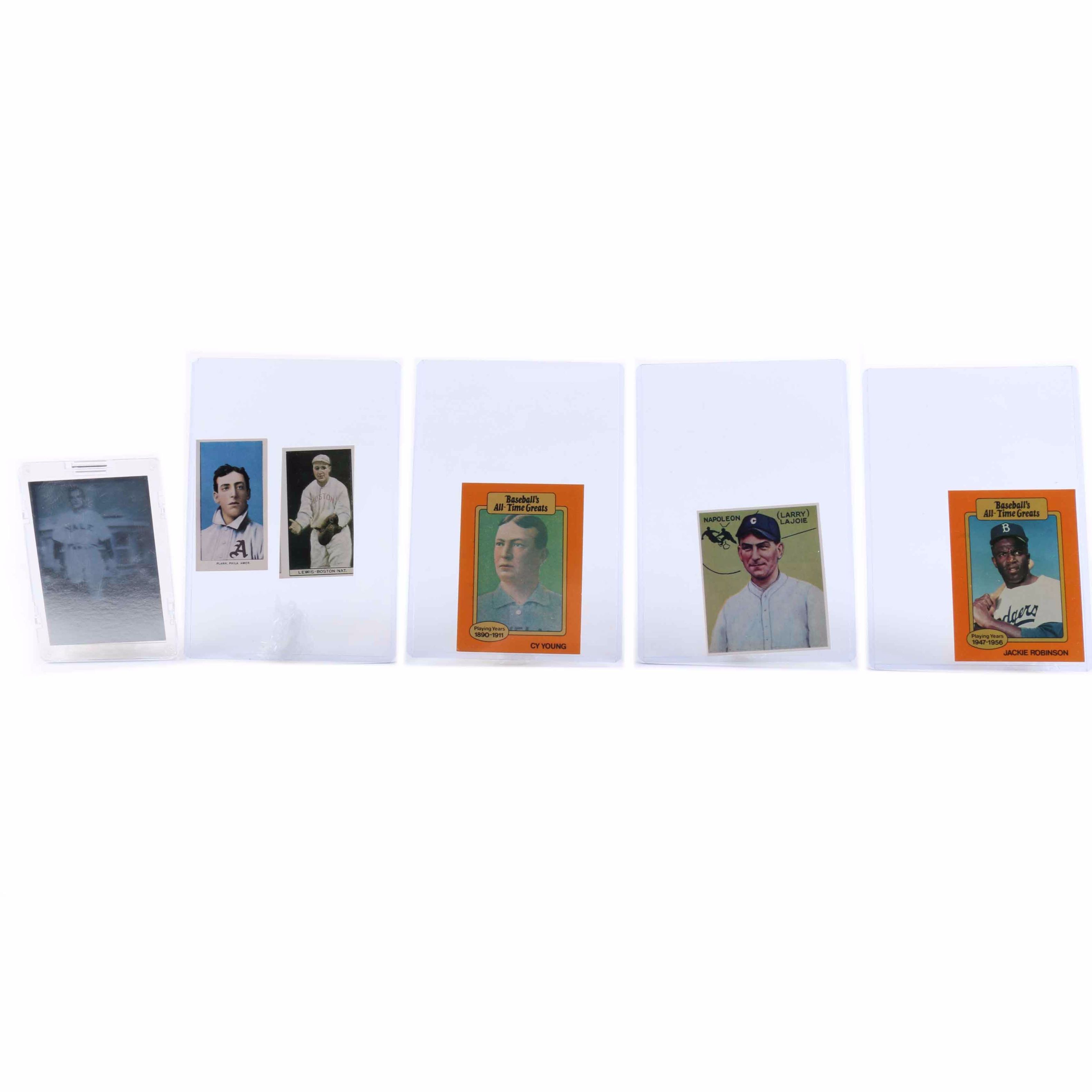 George "Poppy" Bush and Other Reprinted Vintage Baseball Cards