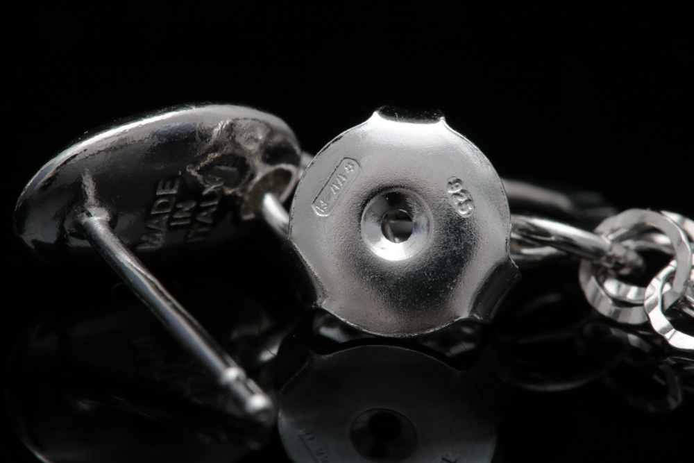 Makuti Sterling Silver and Agate Dangle Earrings