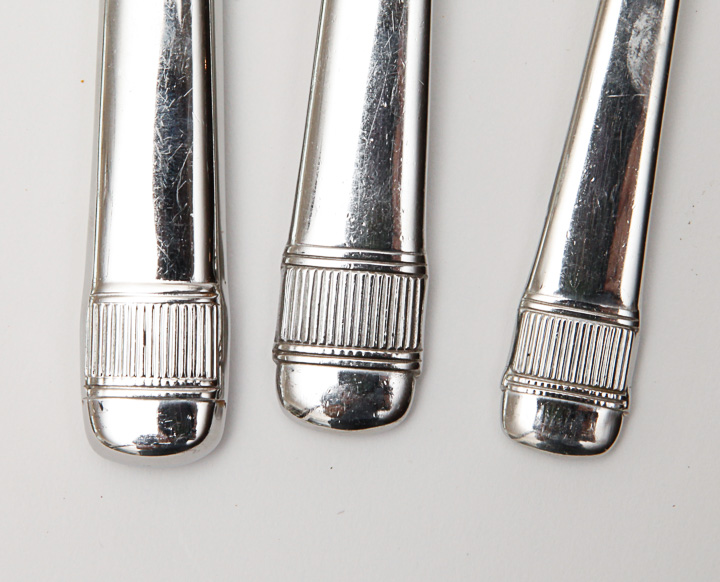 Collection of Mikasa Stainless Steel Flatware