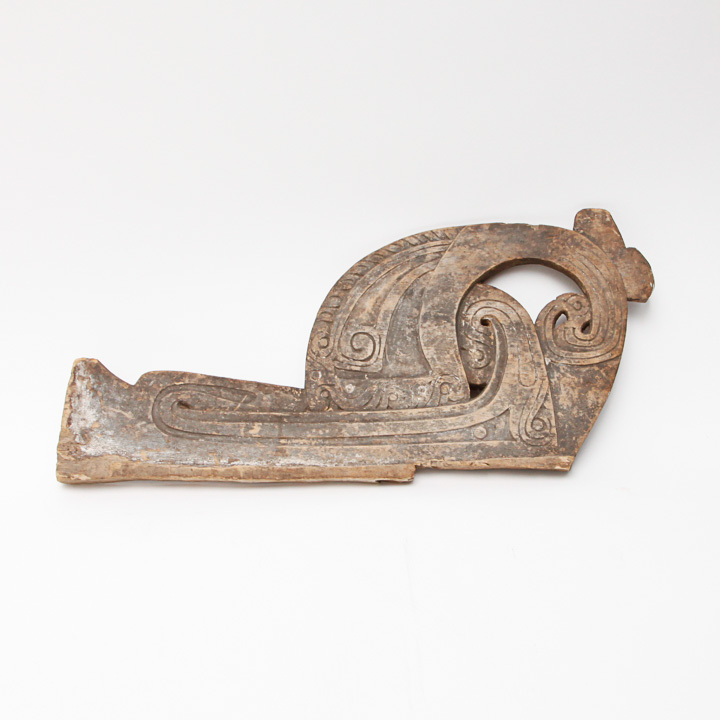 New Guinea Canoe Prow