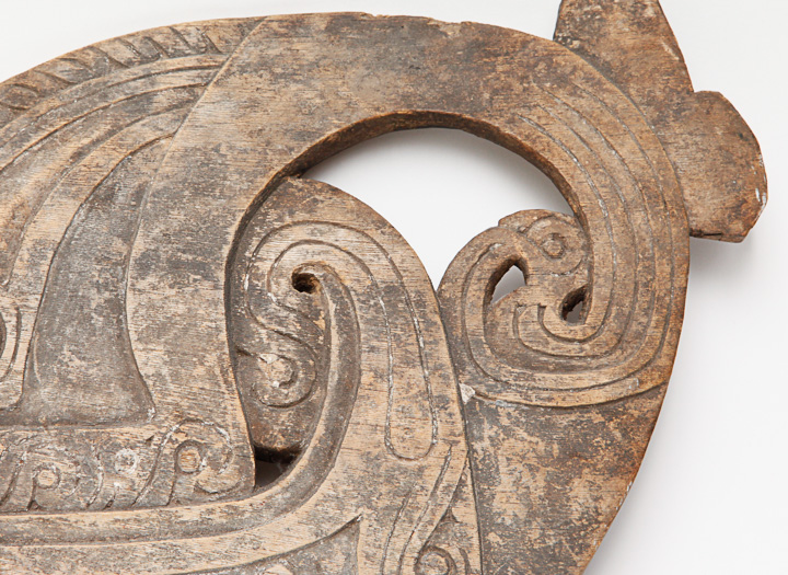 New Guinea Canoe Prow