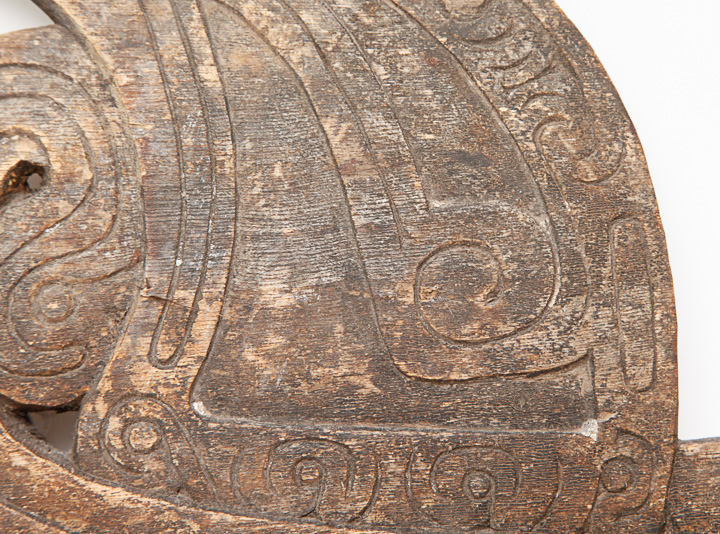 New Guinea Canoe Prow