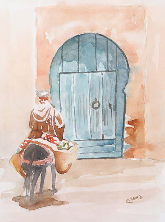 Pair of Framed Islamic Art Pieces