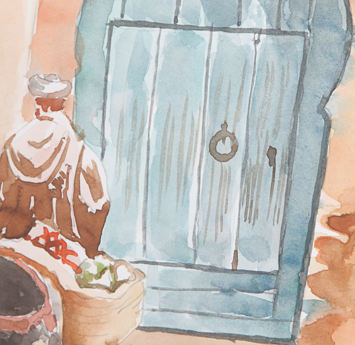 Pair of Framed Islamic Art Pieces