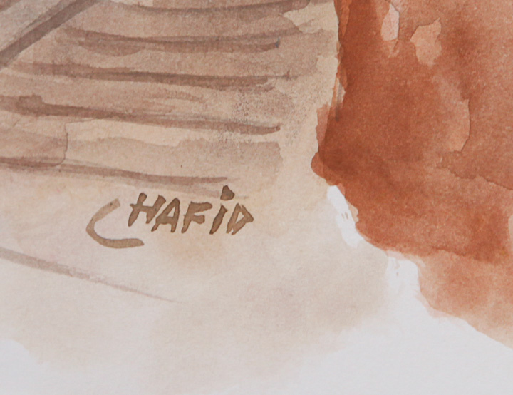 Pair of Framed Islamic Art Pieces