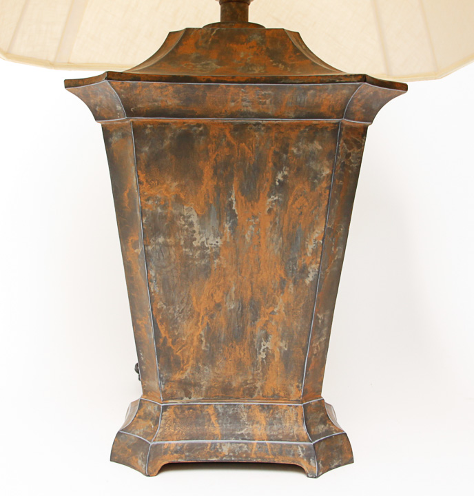 Cast Metal Table Lamp