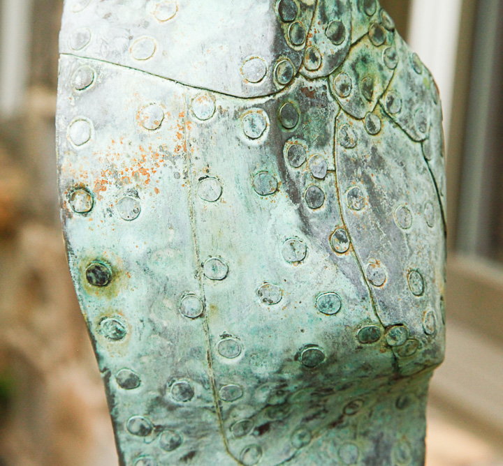 Melvin Schuler Copper Sculpture "Model #1"