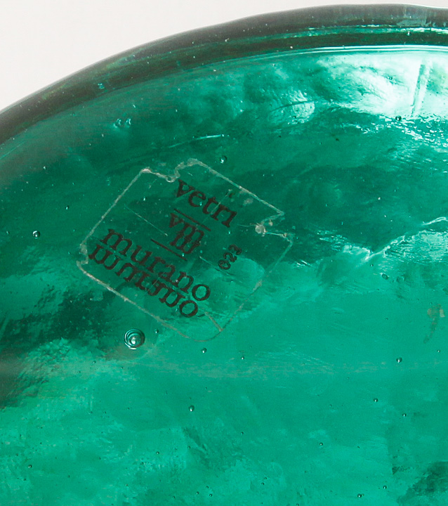 Gilt Venetian Figurine and Murano Glass and Silver Plate Trinket Box