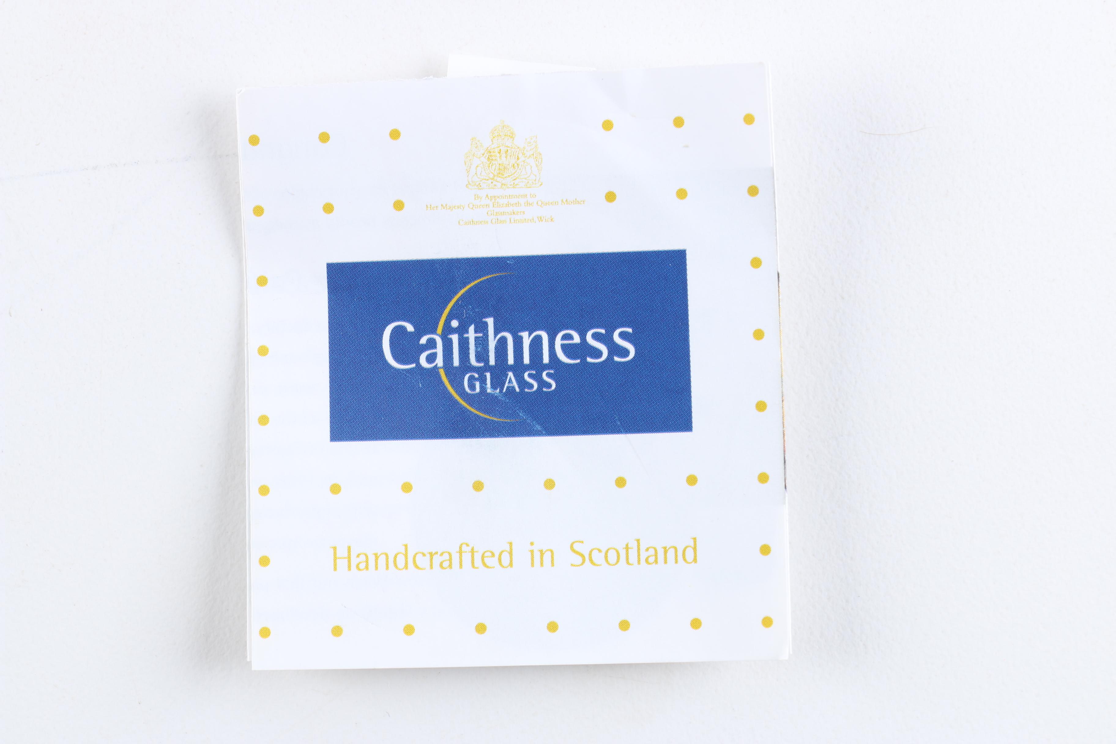 Limited Edition Handcrafted "Alley Cat" Paperweight by Caithness