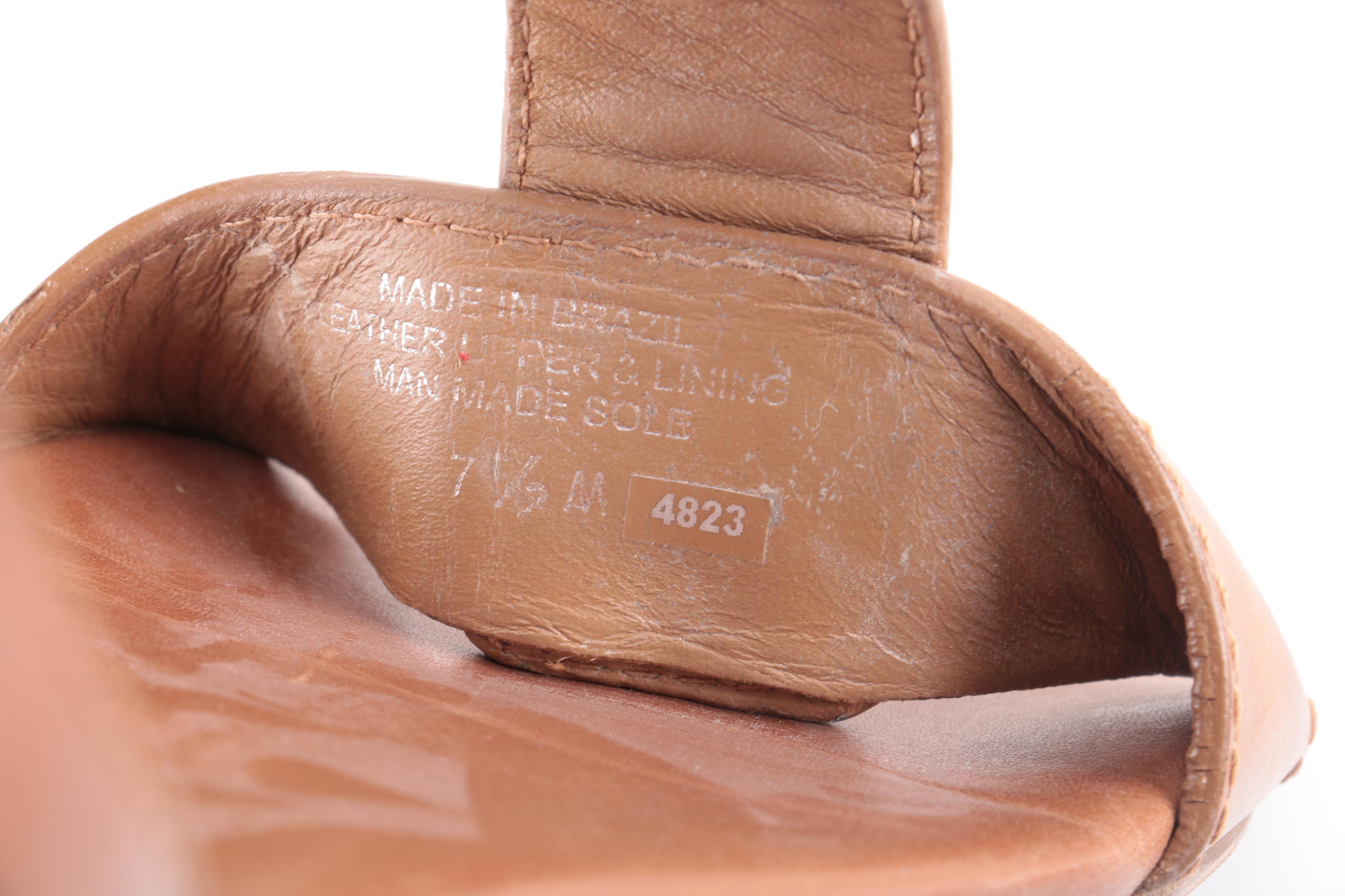 Tory Burch Ankle Strap Flat Sandals