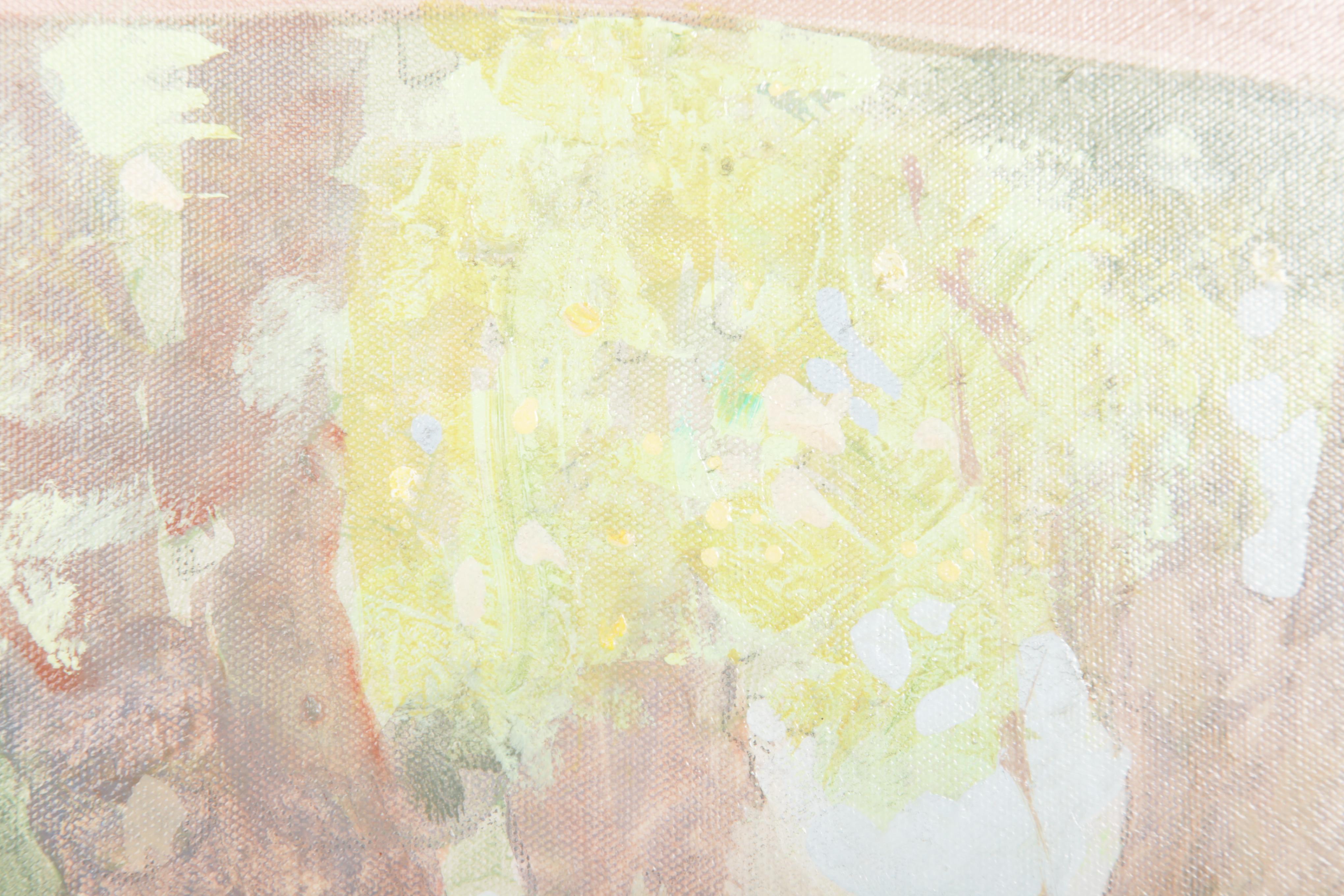 William Benecke Oil Painting on Canvas "Passage To The Garden"