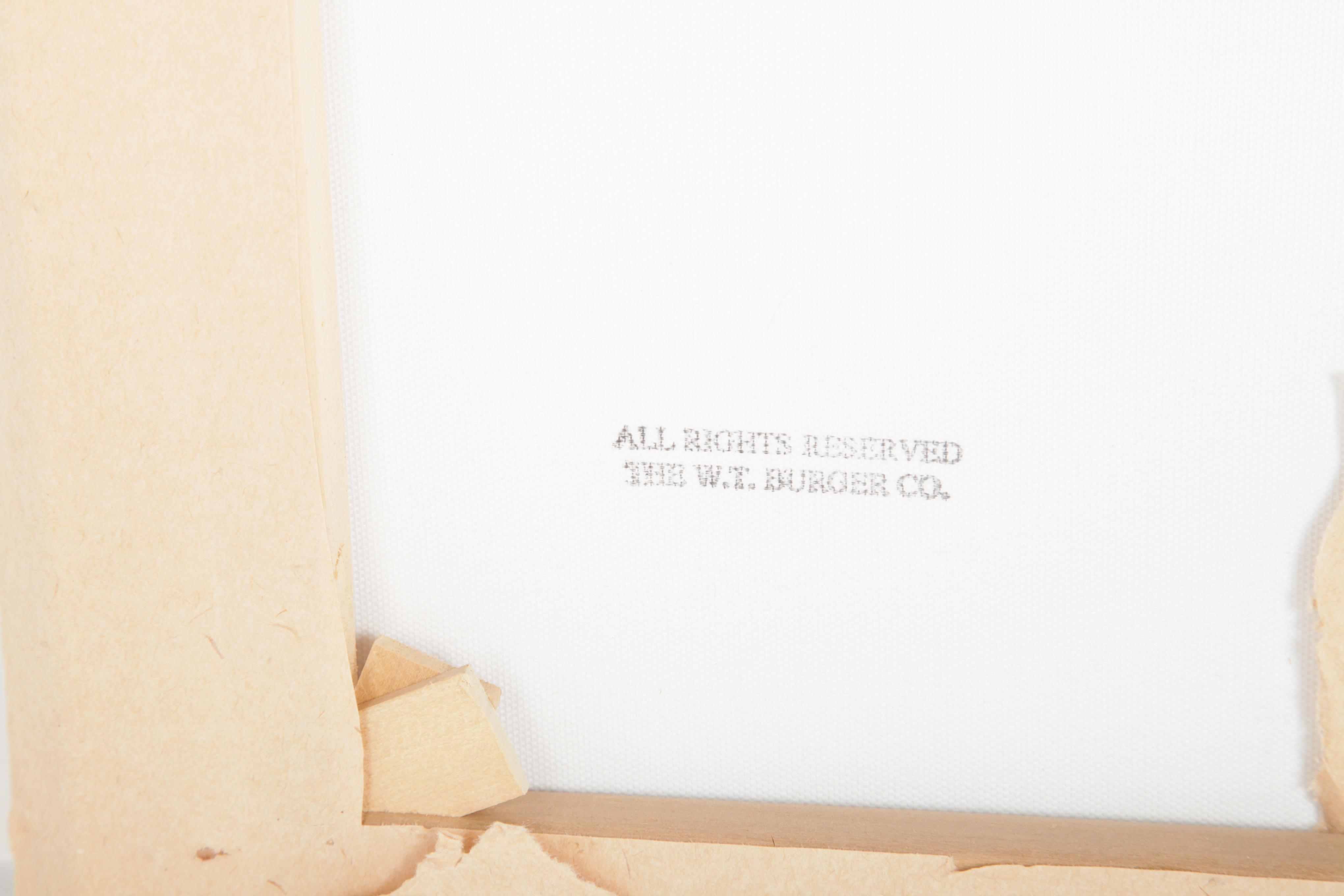 William Benecke Oil Painting on Canvas "Passage To The Garden"