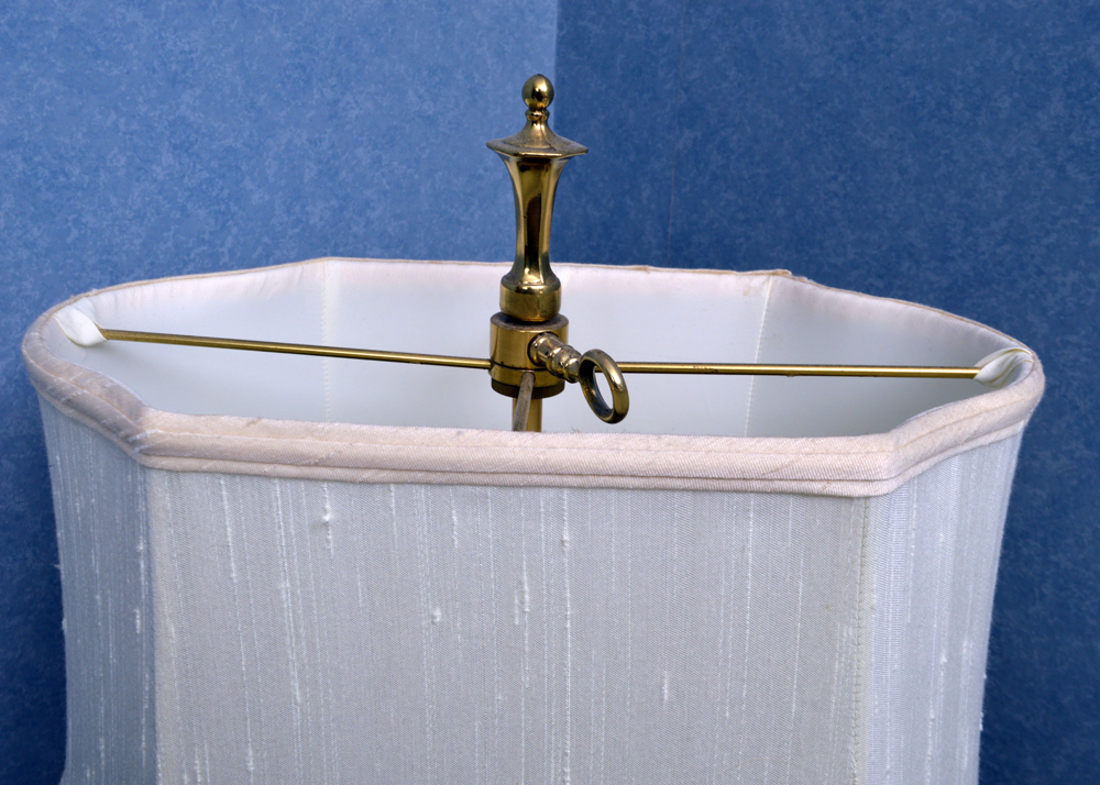 Vintage Young-Hinkle Desk, Chair, and Brass Lamp