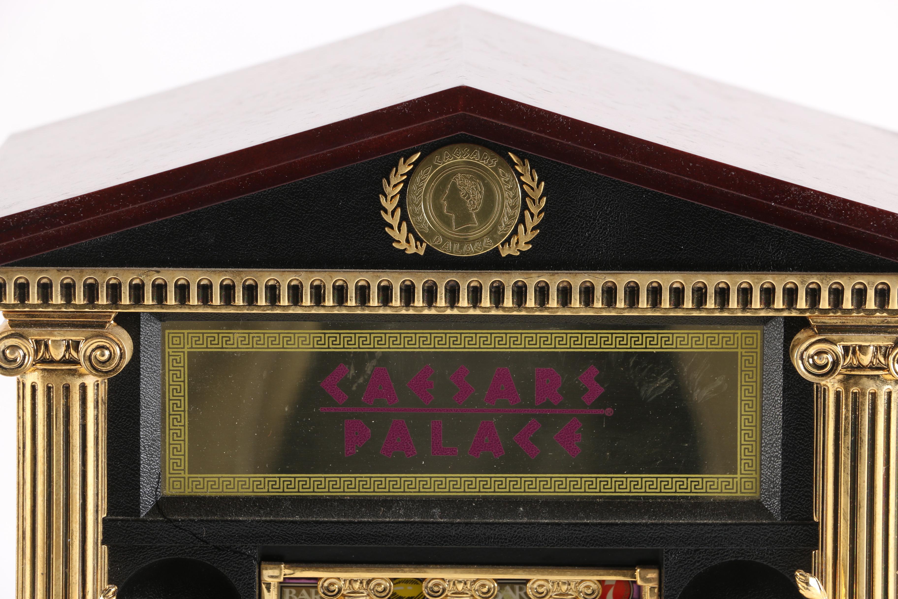 Franklin Mint "Caesar's Palace" Theme Slot Machine