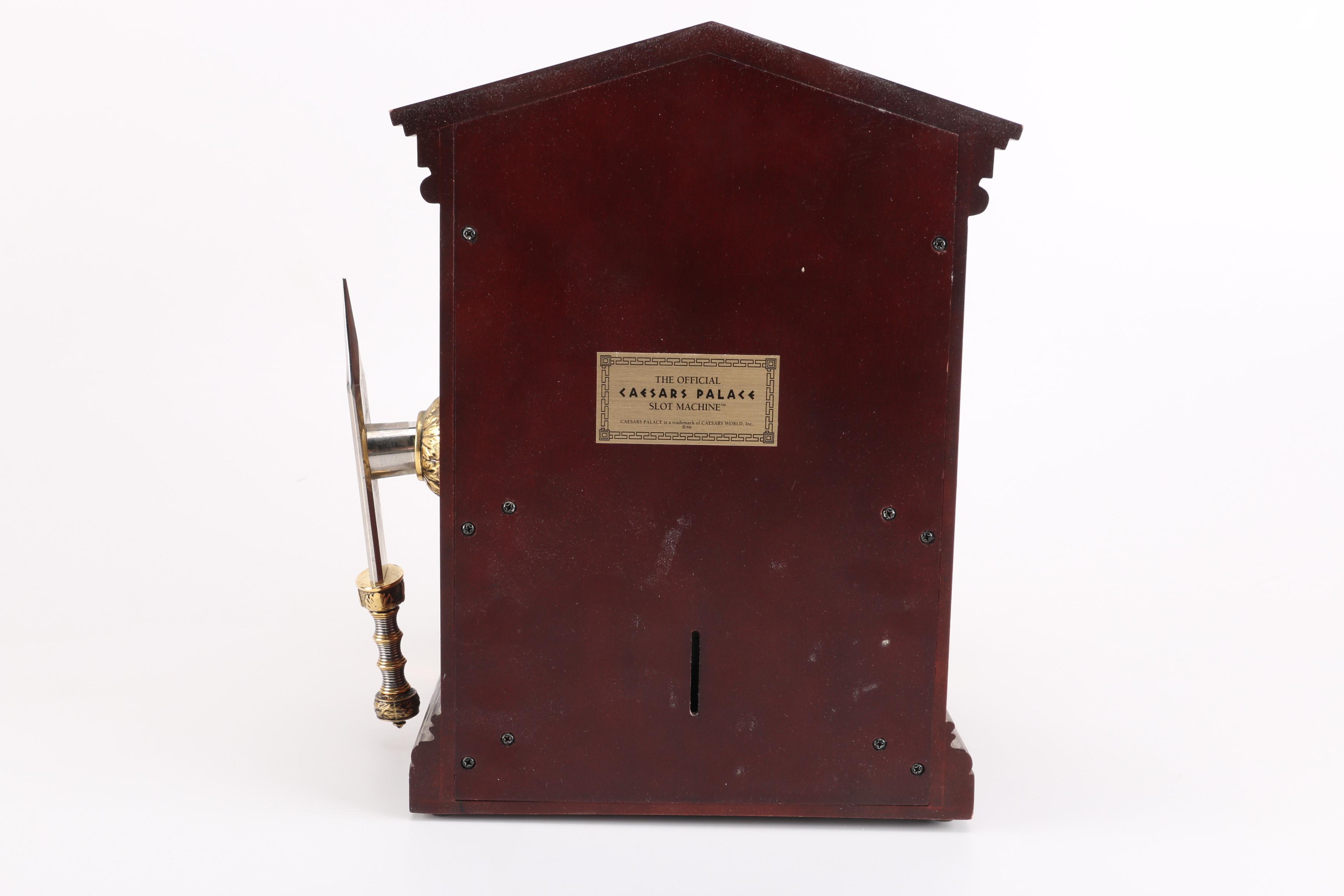 Franklin Mint "Caesar's Palace" Theme Slot Machine