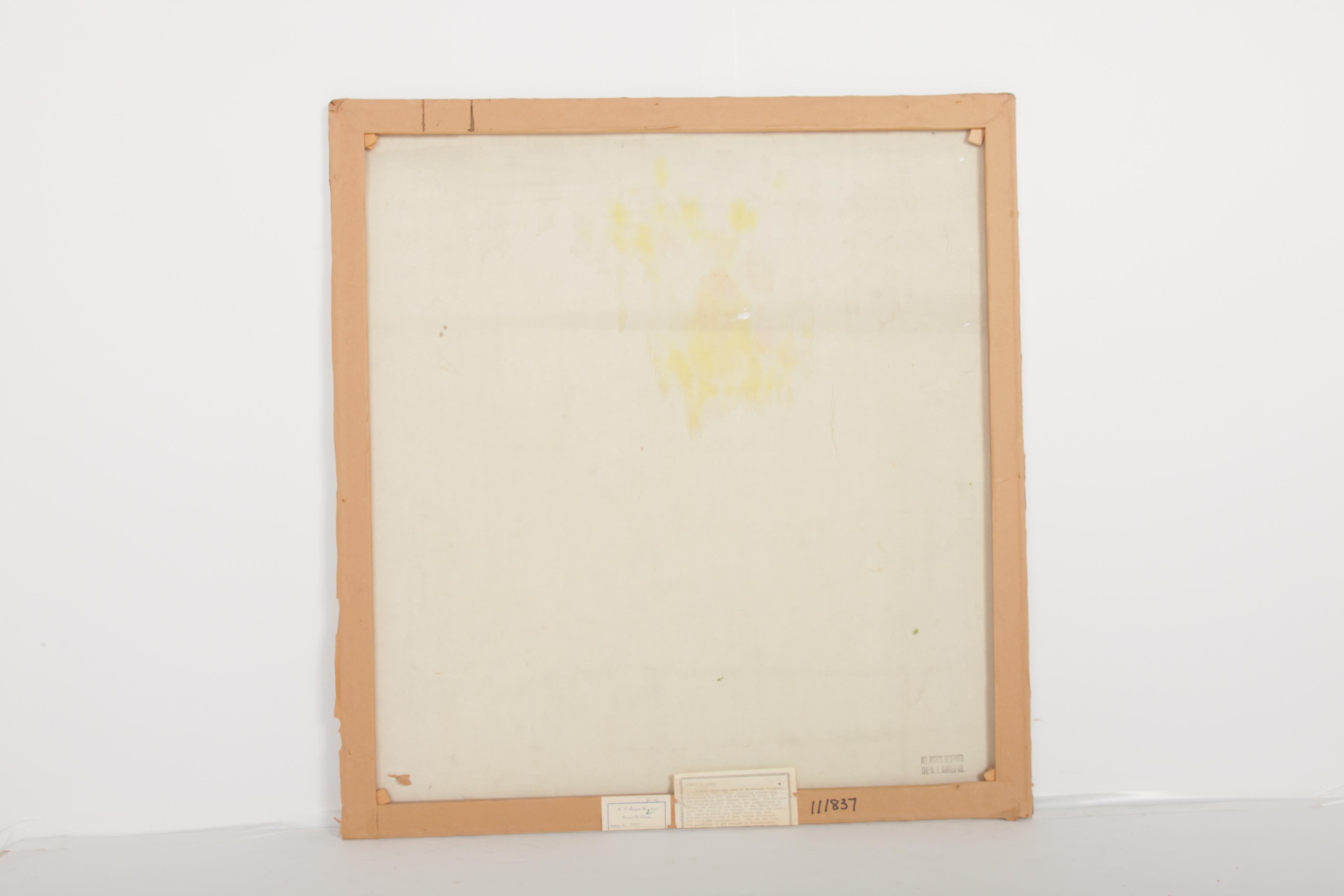 Alfred G. Huber Mixed Media on Canvas Still Life