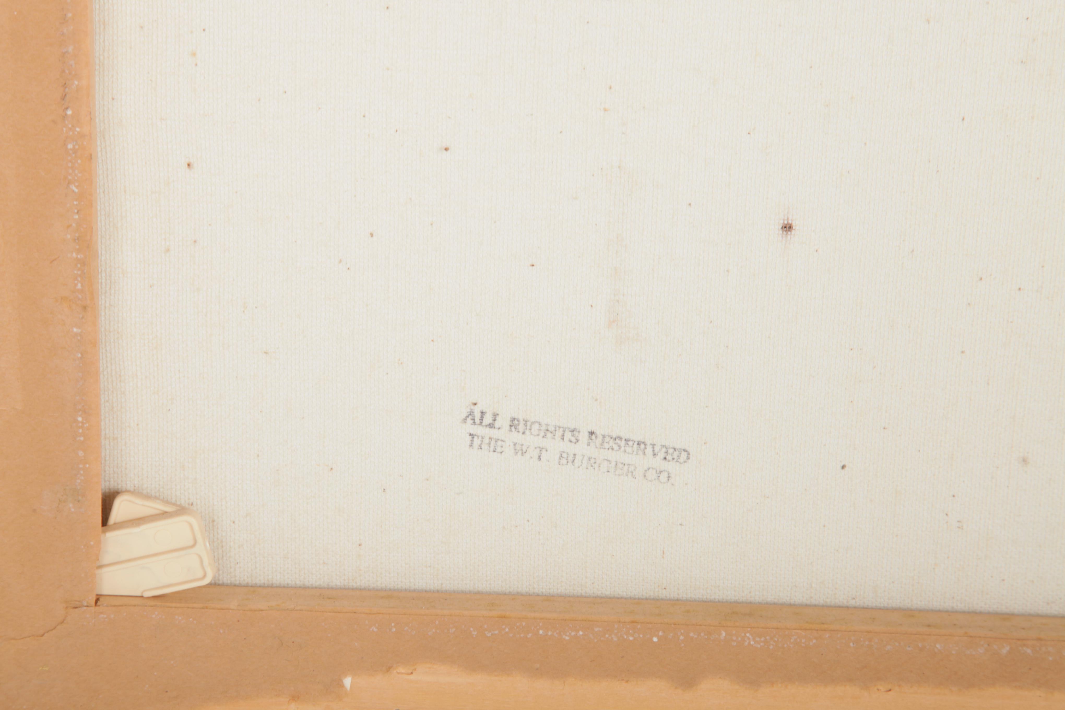 Candi Oil Painting on Canvas "On the Patio"