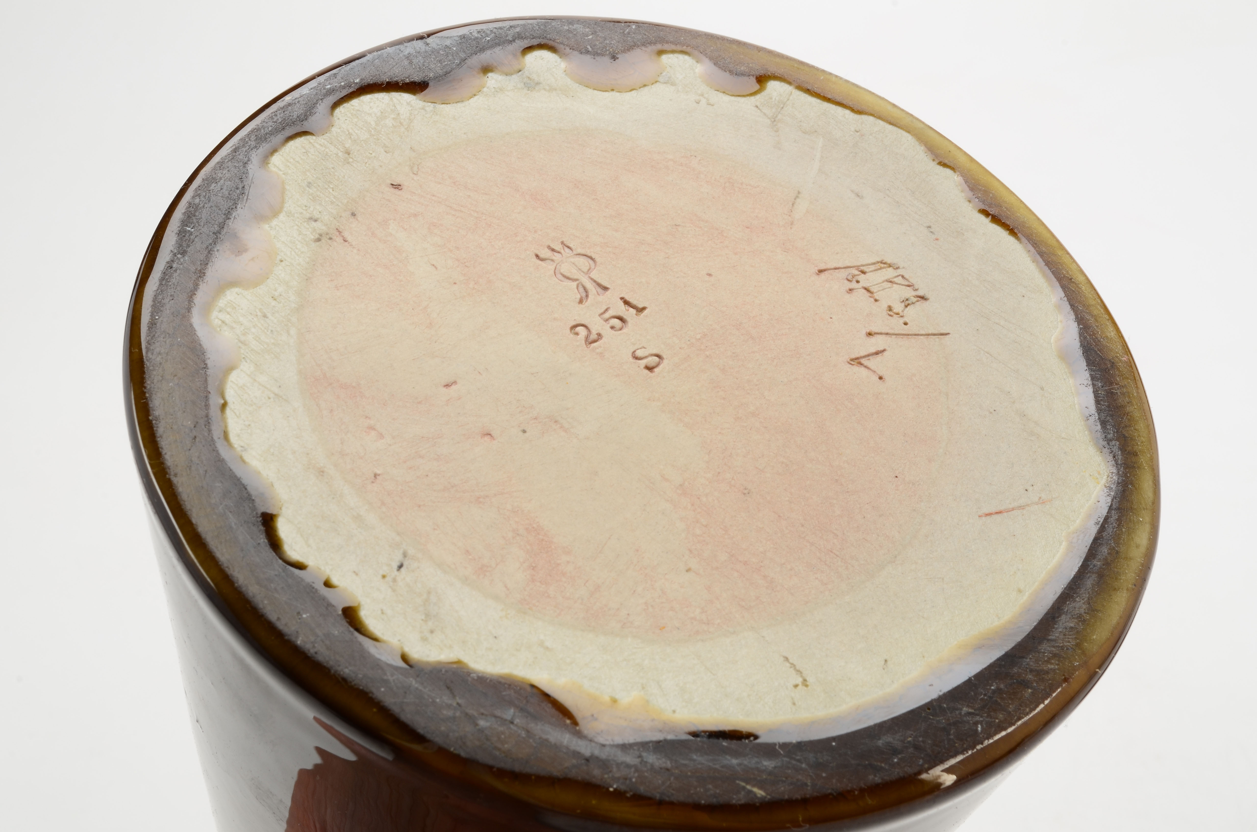 Early Rookwood Pottery Teapot Decorated by Van Briggle