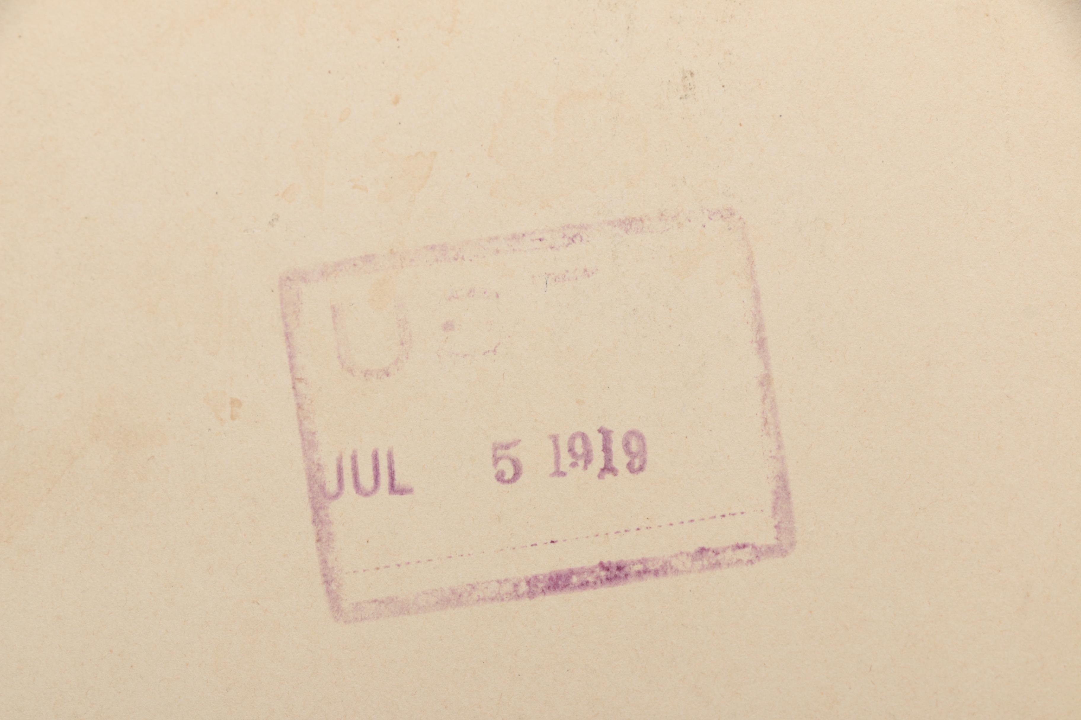 One Lithograph Print, One Graphite Drawing, and One Paper Collage