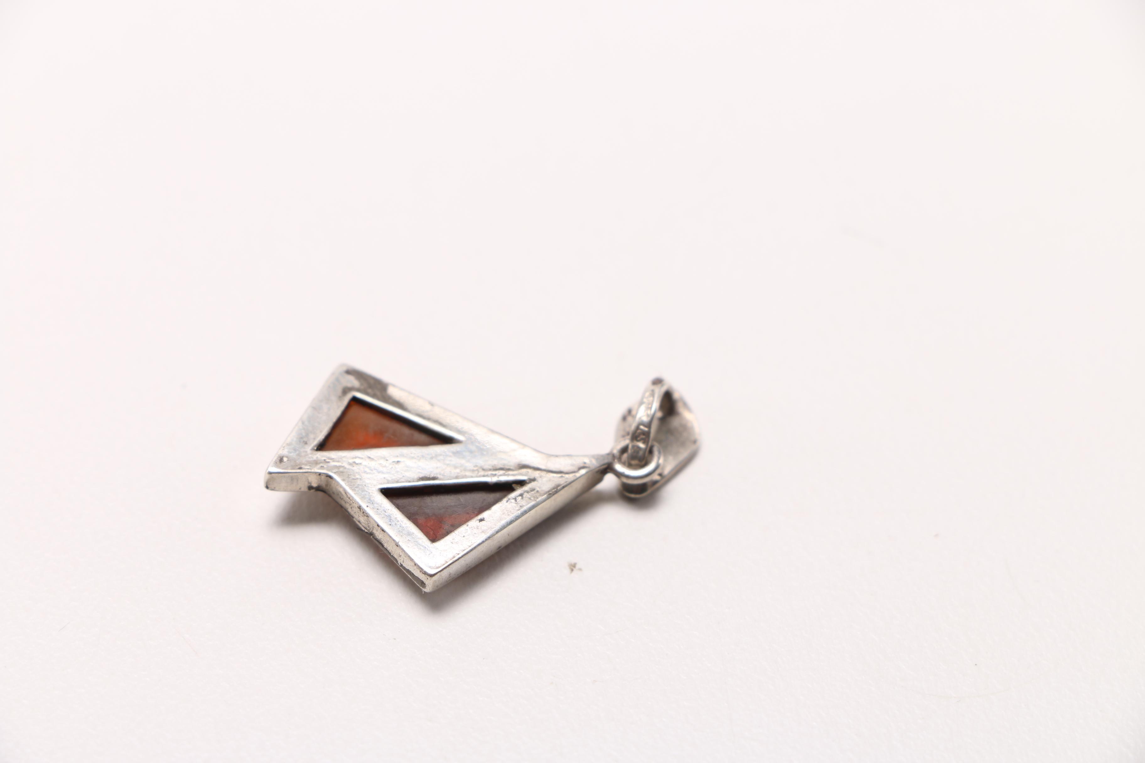 Sterling Silver Selection Featuring Clown Brooch/Pendant