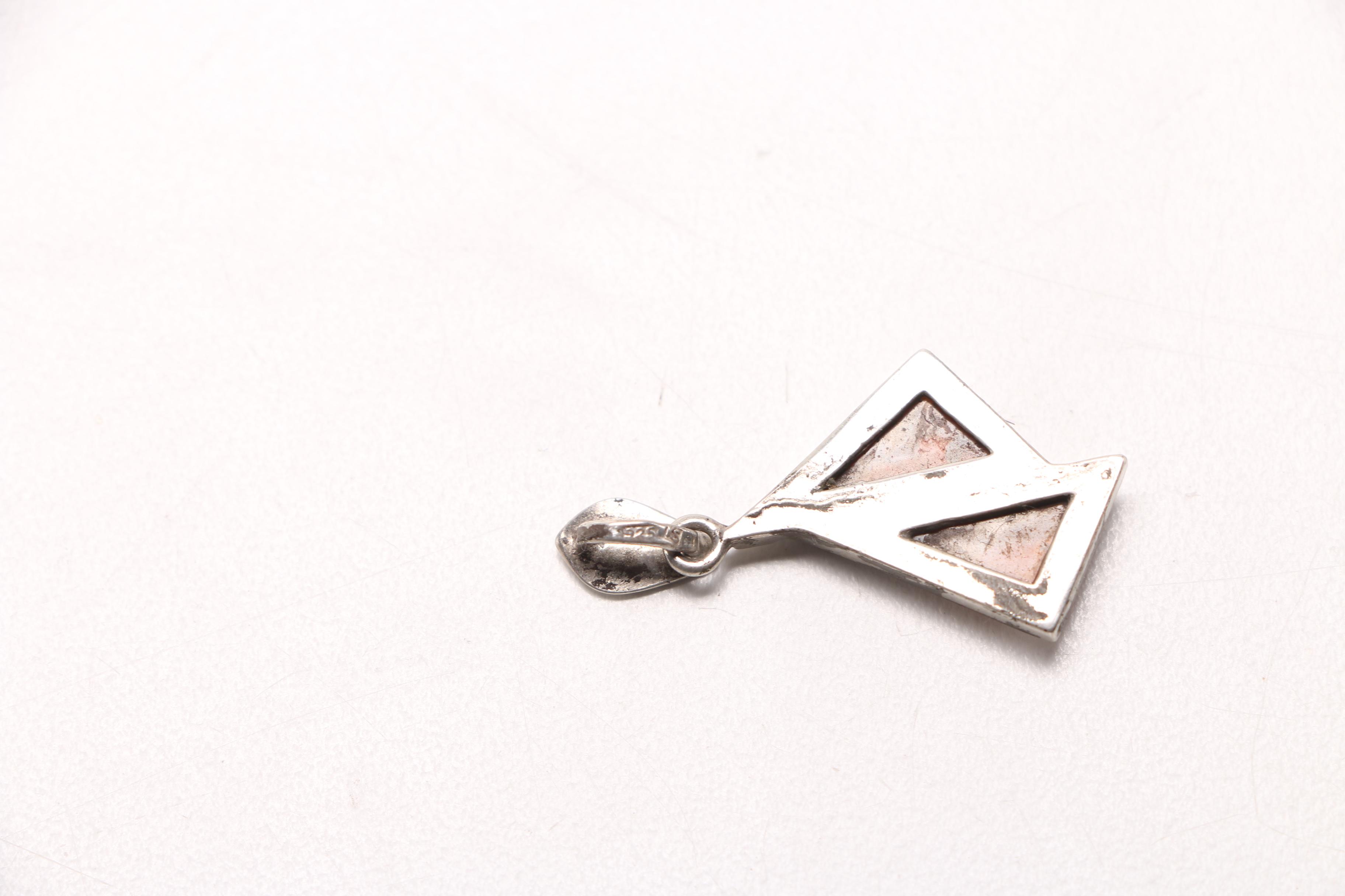 Sterling Silver Selection Featuring Clown Brooch/Pendant