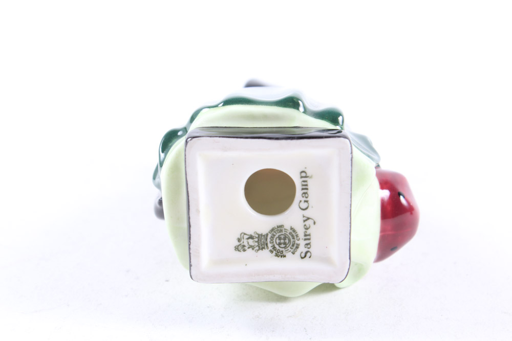 Royal Doulton "Sairey Gamp" Set with Miniature Character Jug