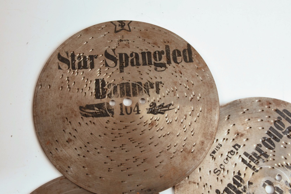 Early 20th Century Mira Disc Music Box and Discs