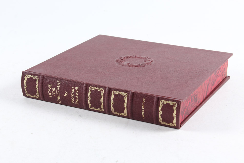 Sterling Silver Limited Edition Norman Rockwell Christmas Plate by Franklin Mint