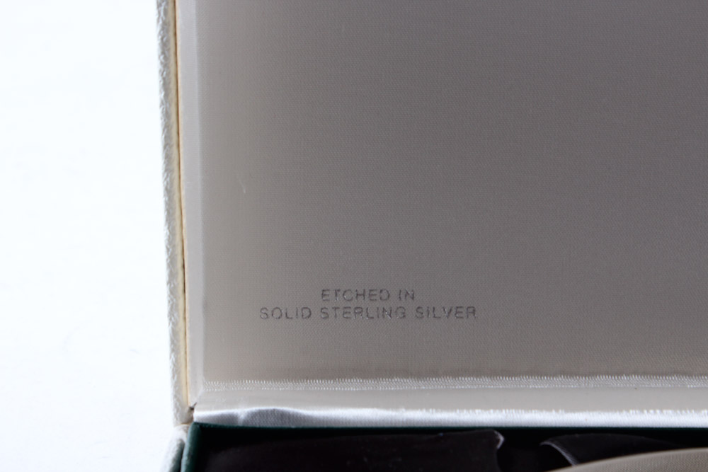 Sterling Silver Limited Edition James Fenwick Lansdourne Plate "The Goldflinch" by Franklin Mint