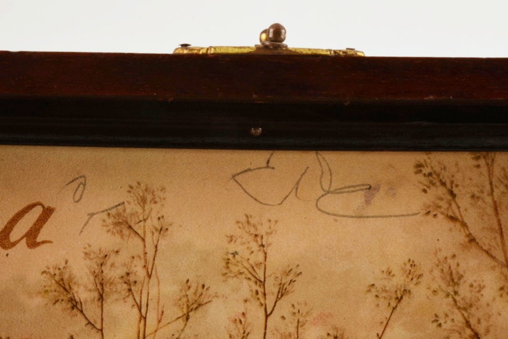 Early 20th Century Mira Disc Music Box and Discs