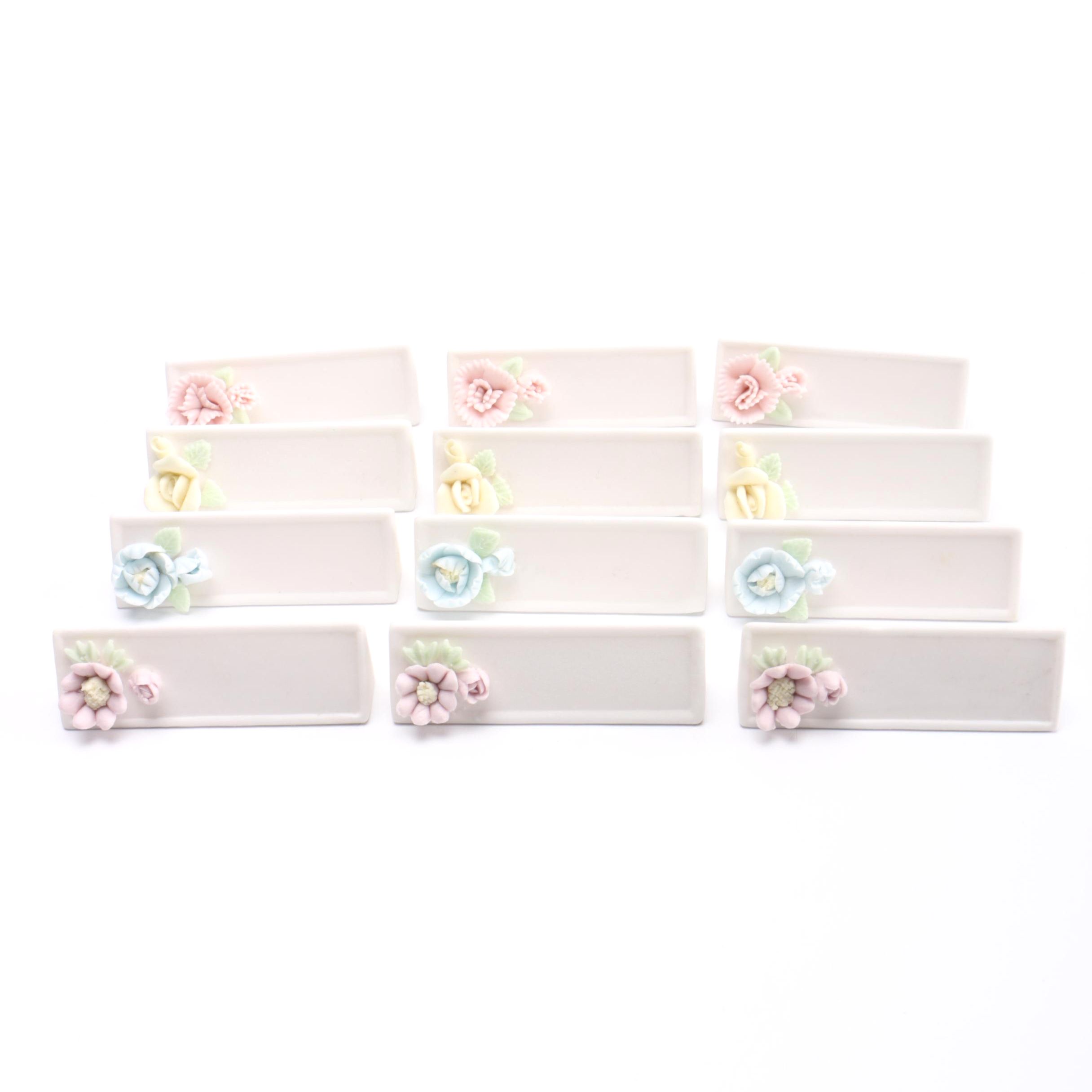 Lenwile Ardalt China Blossomed Place Marks