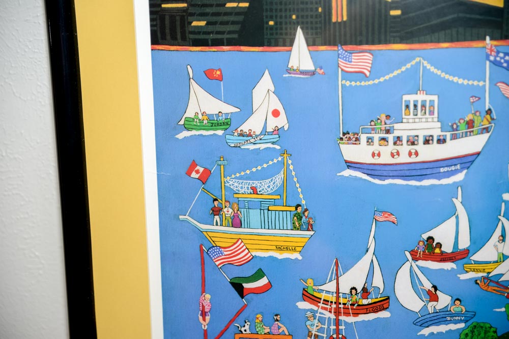 Signed Print Pat Singer's New York