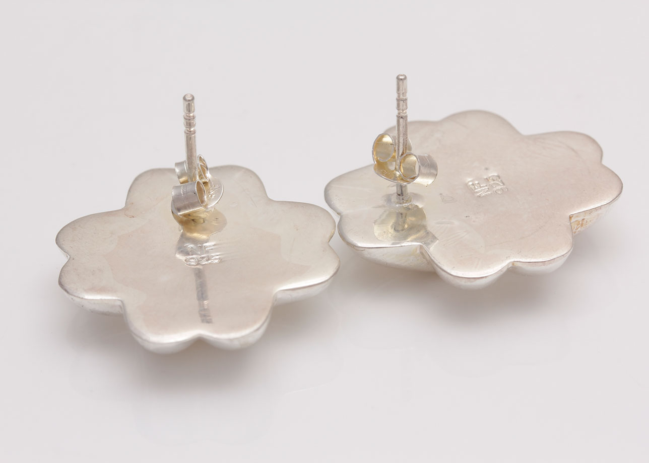 NF Sterling Silver Earrings