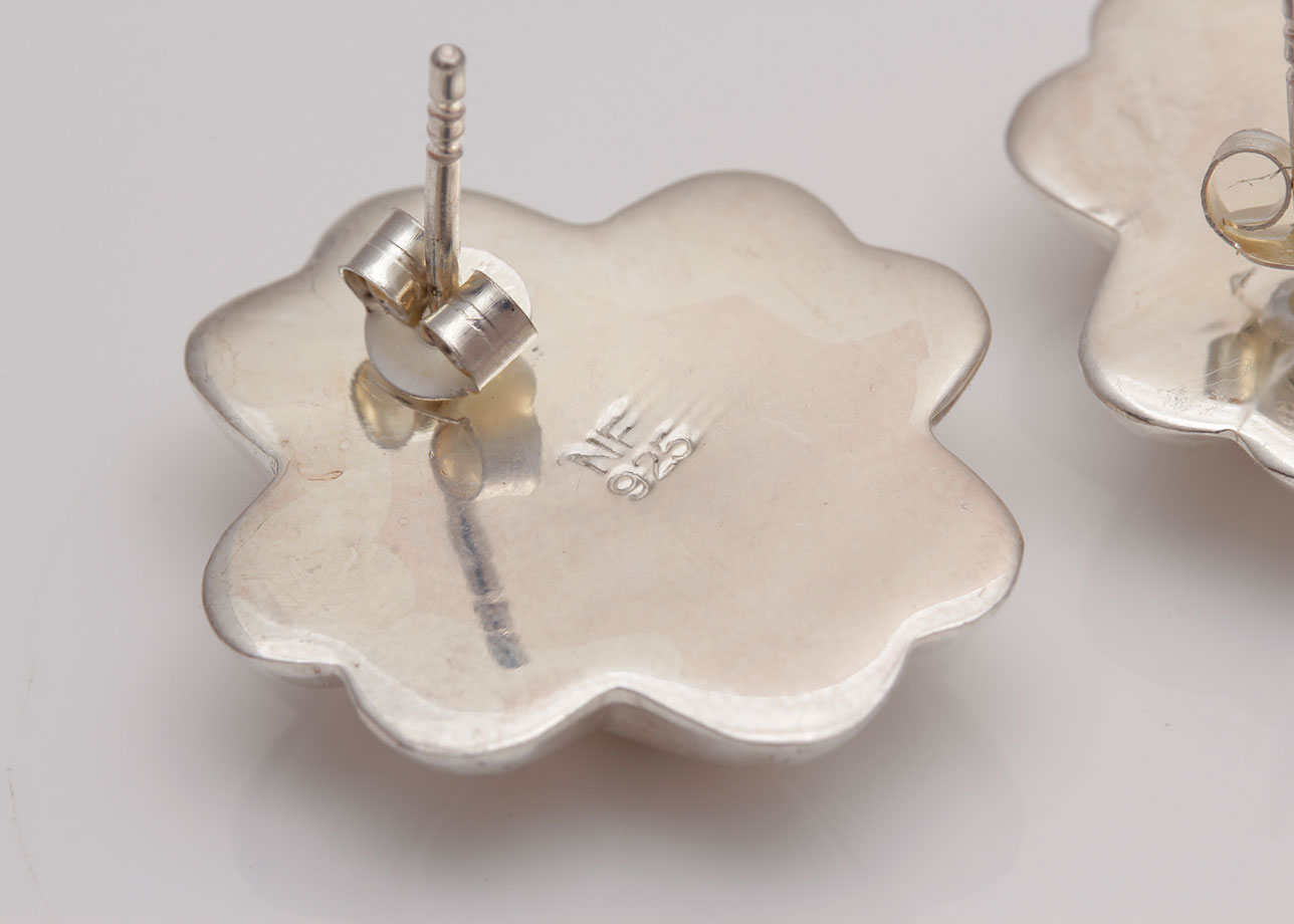 NF Sterling Silver Earrings