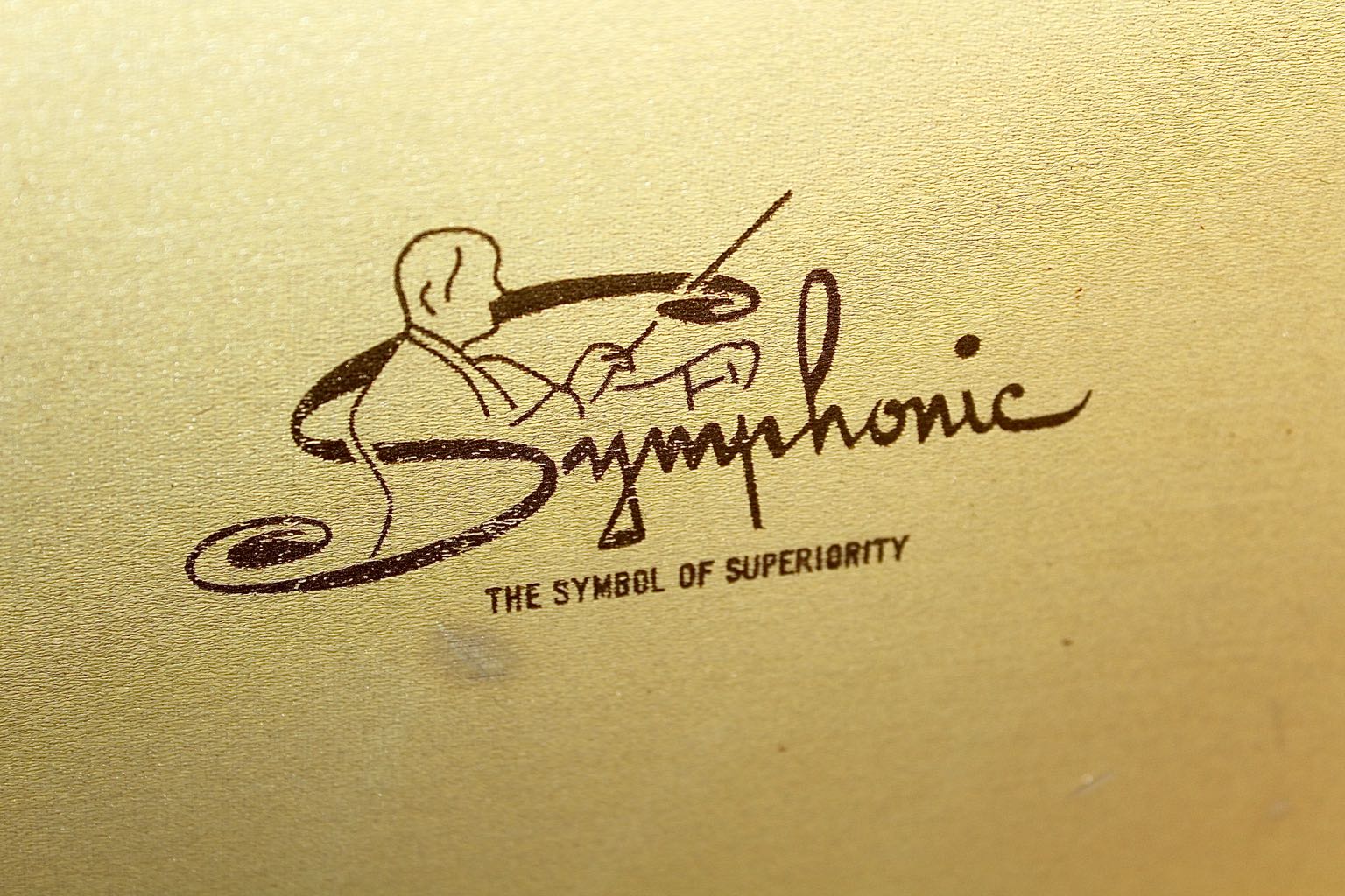 Mid-Century Symphonic Portable 45 rpm Record Player