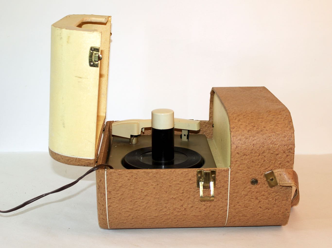 Mid-Century Symphonic Portable 45 rpm Record Player