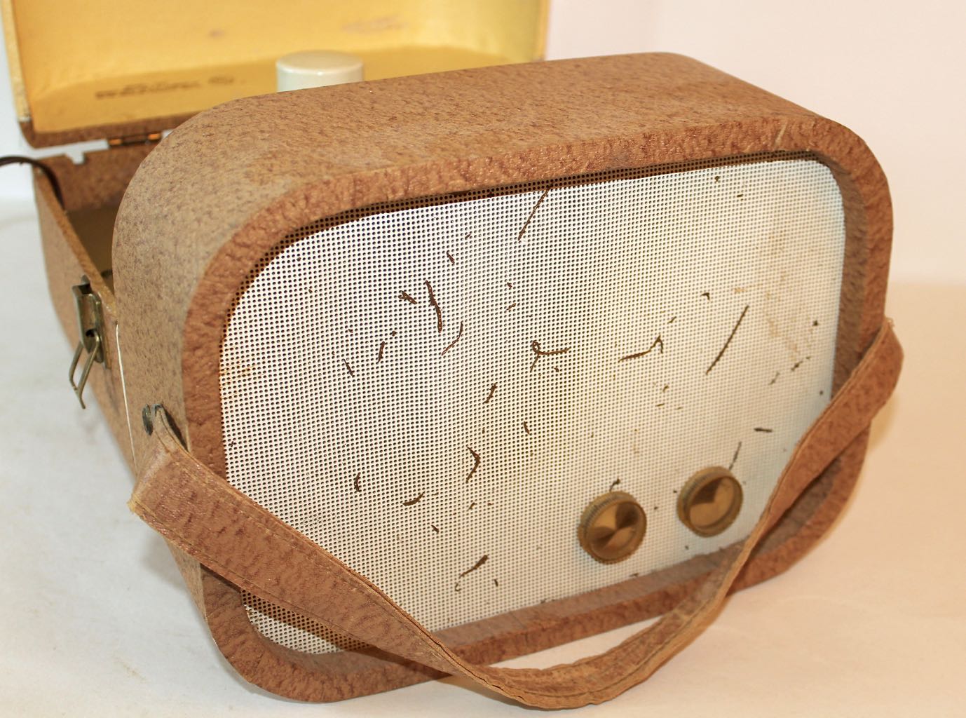 Mid-Century Symphonic Portable 45 rpm Record Player