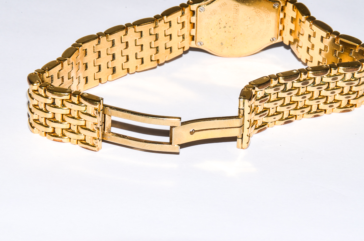 Women's Raymond Weil Geneve Fidélio Diamond and 18K Gold Electroplated Watch