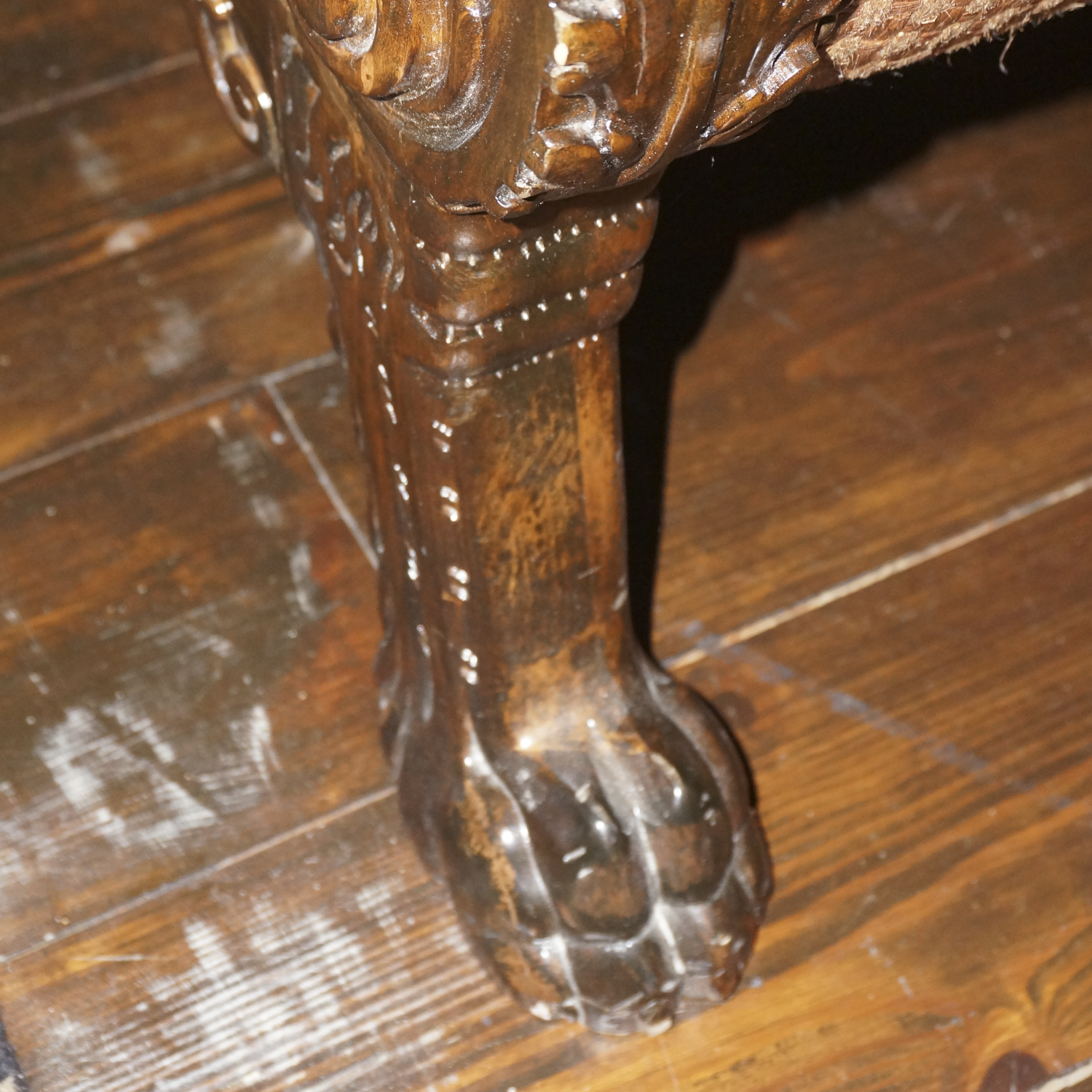 Victorian Influenced Double Arm Chaise Lounge